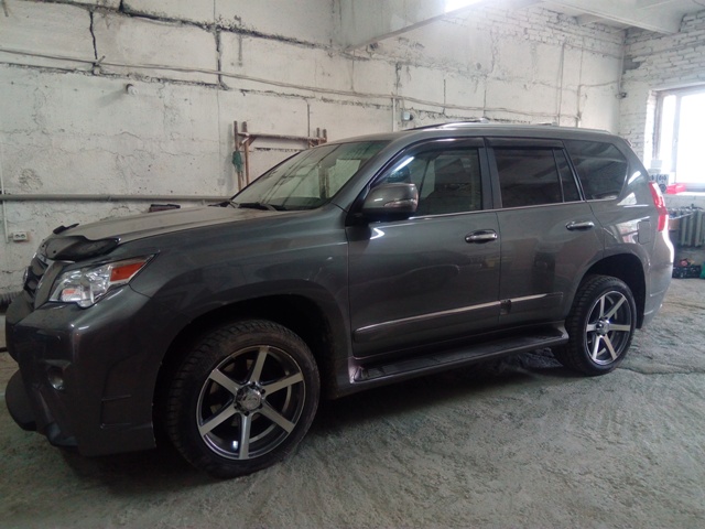 Lexus GX460 — увеличение мощности, снятие ограничения скорости