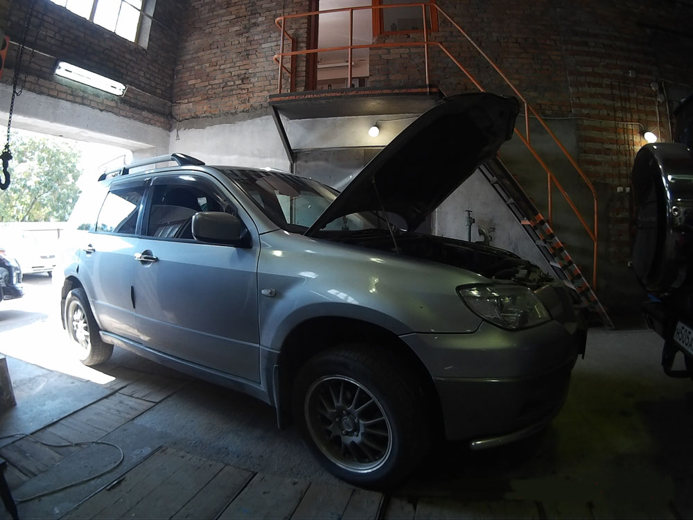 Увеличение мощности MMC Airtrek 2400cc